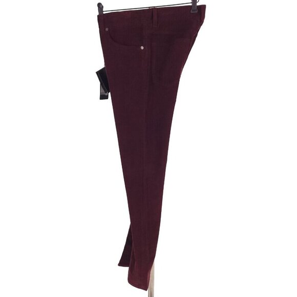 Dolce & Gabbana 14 Stretch Corduroy Trousers Size 46 US 30 S Mens Burgundy $725 - Picture 3 of 13